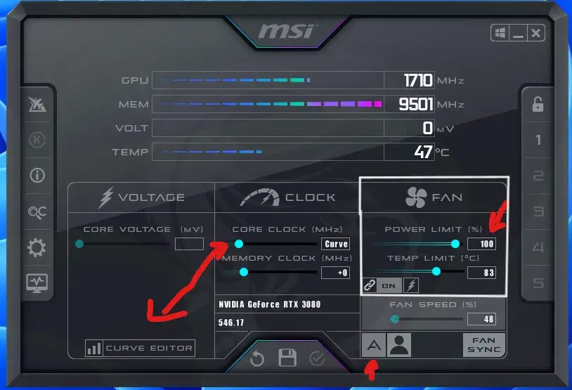 تسريع كرت الشاشة