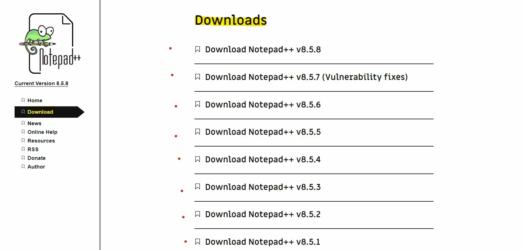 محررات النصوص