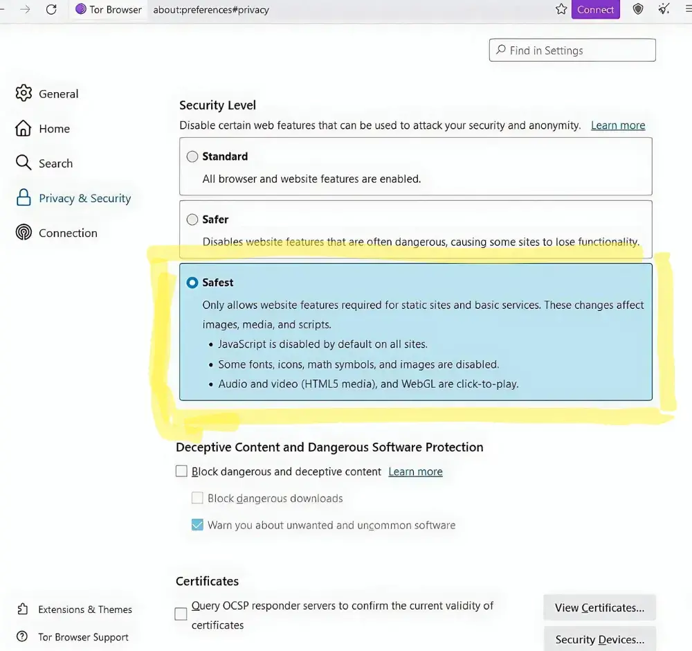الإنترنت المظلم