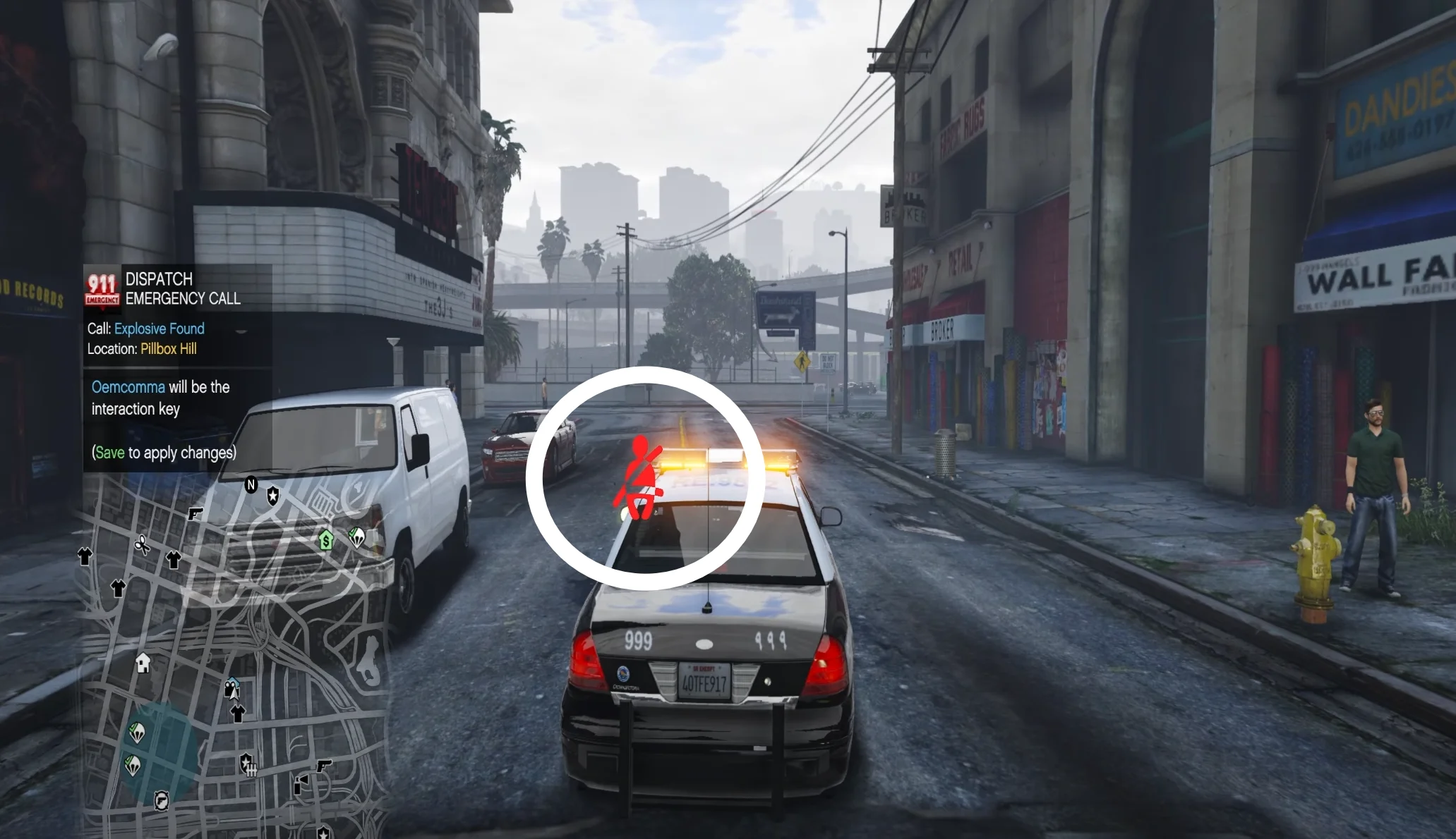 image مود حزام الأمان في مود الشرطة