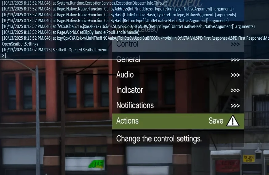 image ازرار مود حزام الأمان