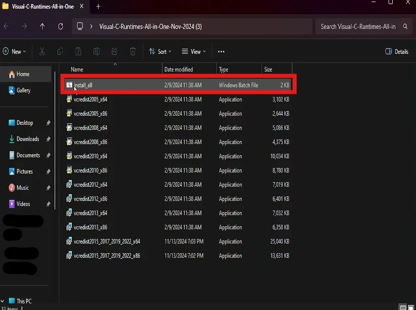 تحميل جميع الملفات المساعده في ملف واحد