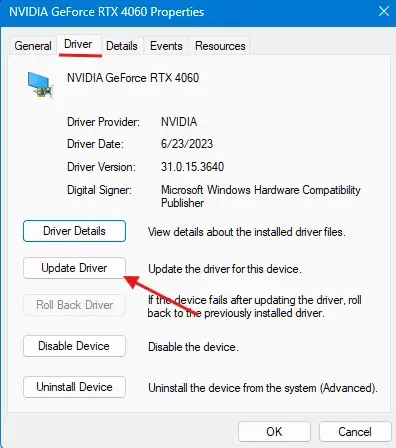 تعريف نفيديا للوندوز