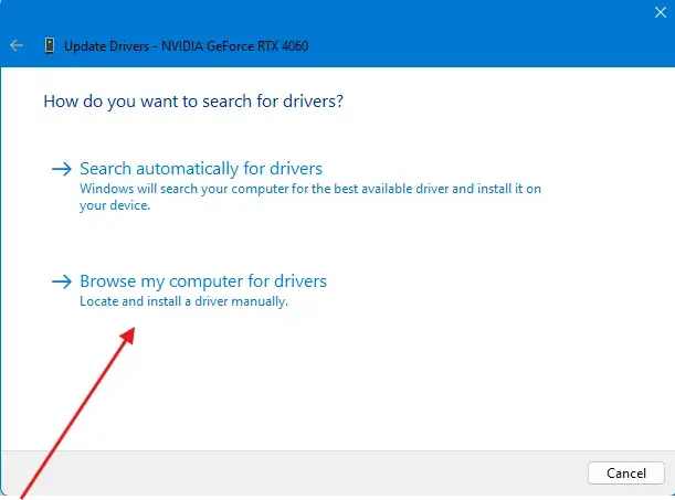 تعريف نفيديا للوندوز 10 و 11