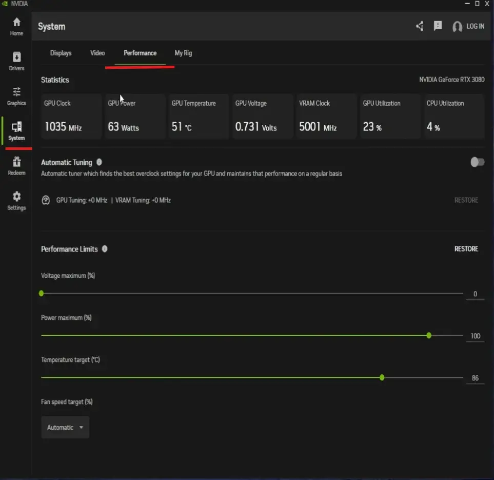 كسر سرعة كرت شاشة Gtx